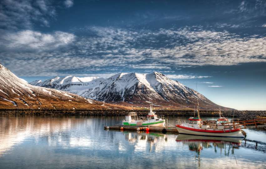 Fjordi severne Islandije